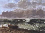 Gustave Courbet The Stormy Sea Sweden oil painting artist